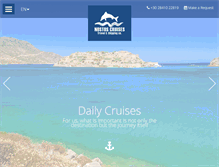 Tablet Screenshot of nostoscruises.com